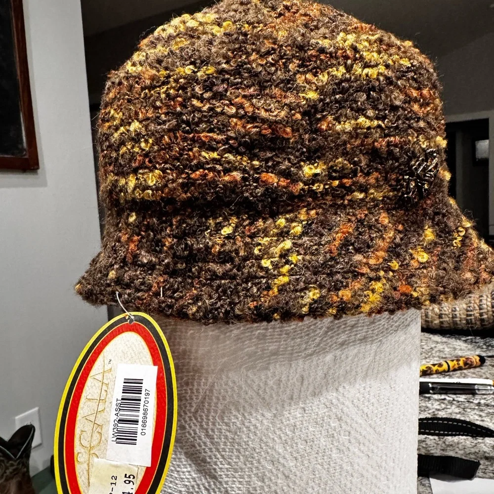 Scala Pronto Multitone Textured Bucket Hat - Picture 6 of 6
